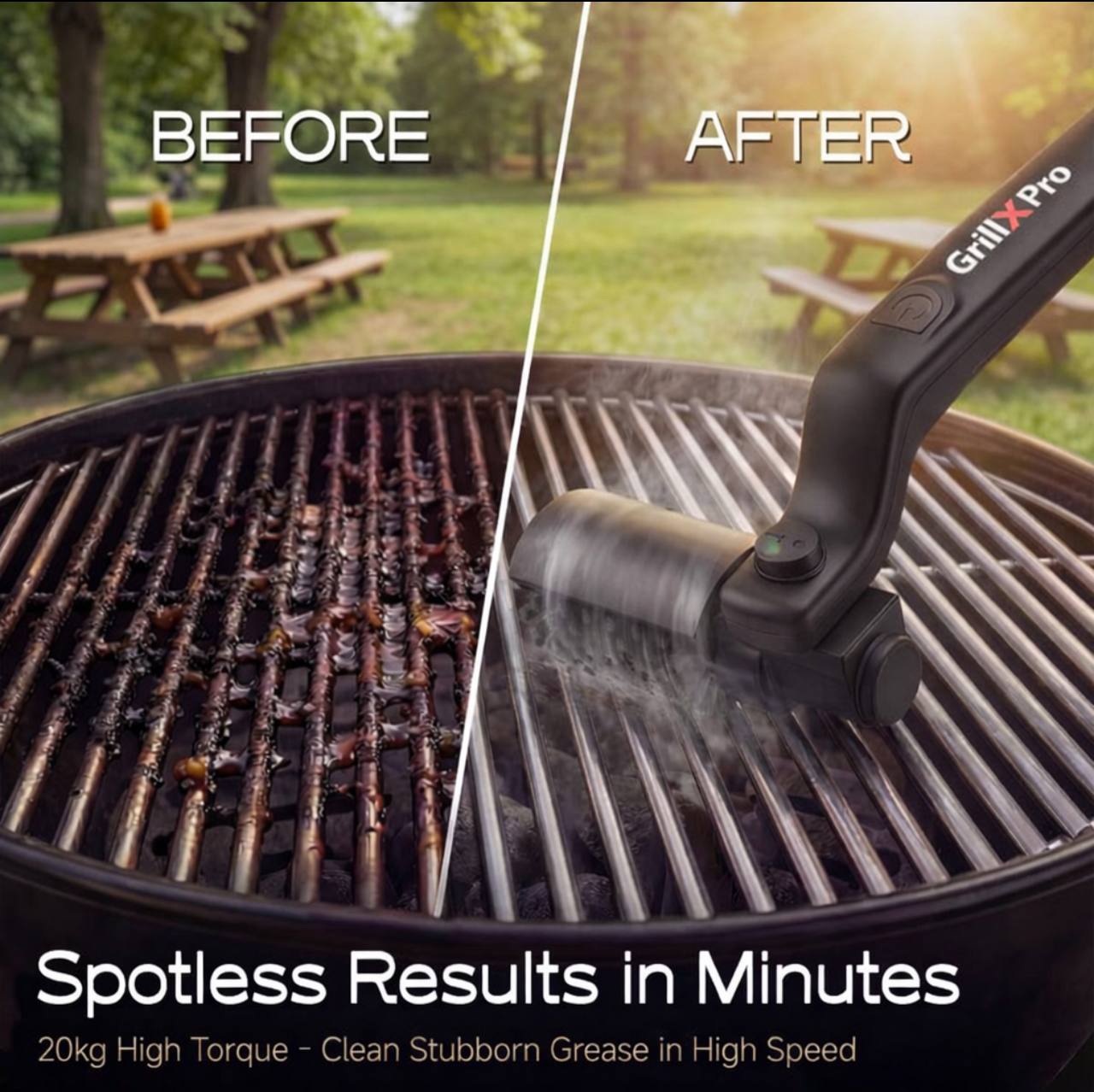 Electric Grill Brush GRILL X PRO