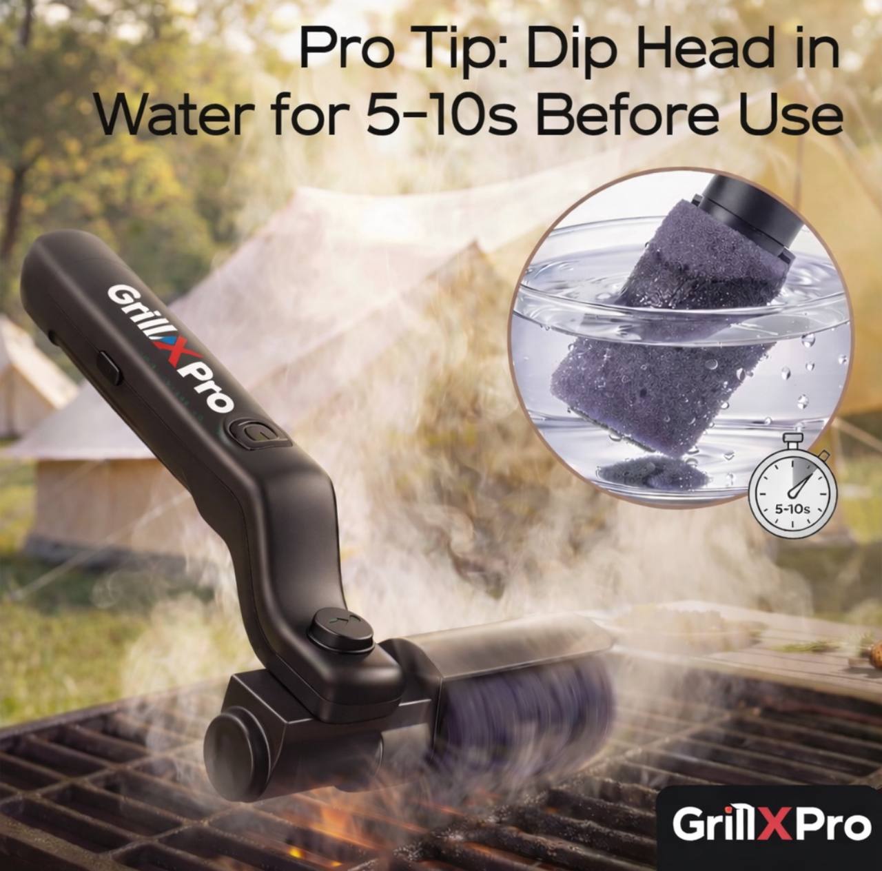Electric Grill Brush GRILL X PRO